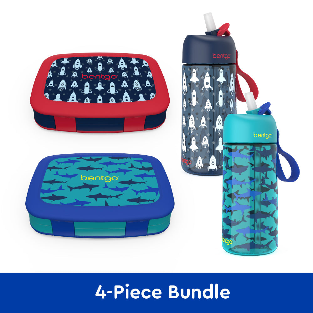 bentgo-kids-prints-lunch-boxes-and-water-bottles-o1 bentgo-lunch-box-bottle-bundle-rocket-shark-1.jpg